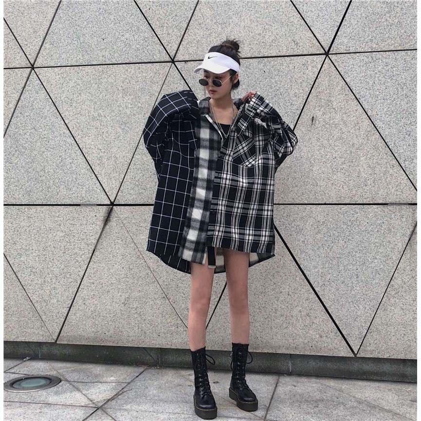 Áo sơ mi oversize nữ