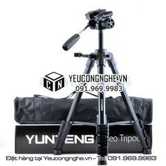 Chân máy ảnh Yunteng VCT-690RM quay phim chuyên nghiệp, làm video clip, youtube