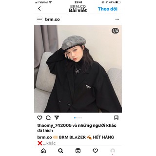 Blazer đen
