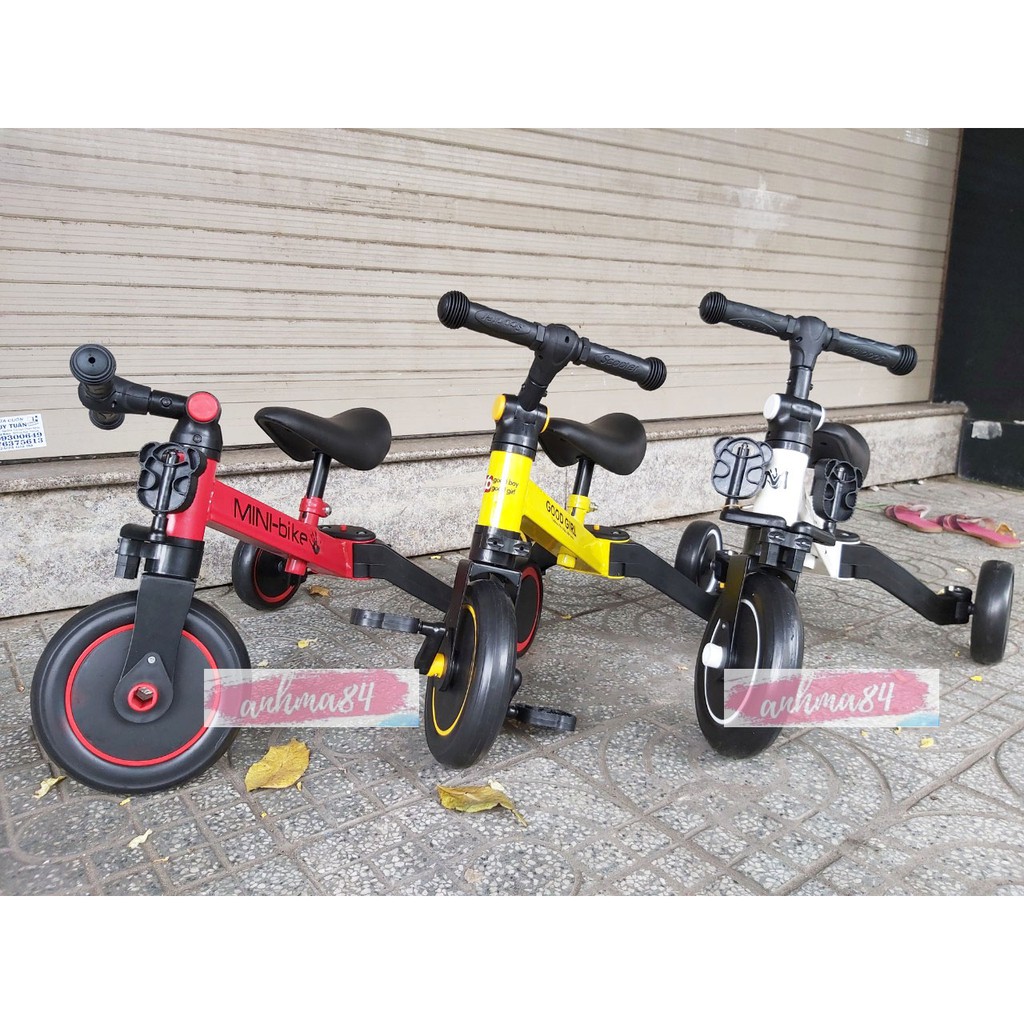 Xe chòi chân - thăng bằng - xe đạp ( 3in1 ) - GOOD BOY &amp; GIRL &amp; MINI BIKE &amp; SPORT - anhma84 store