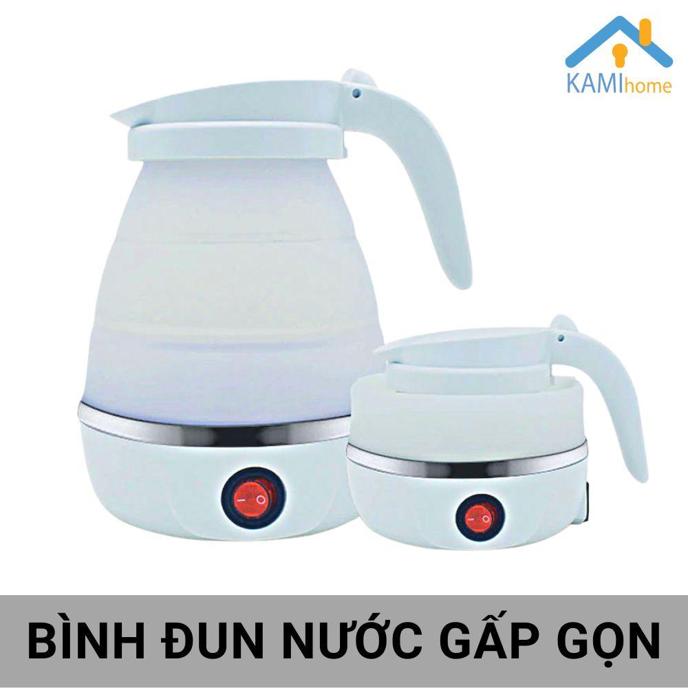Ấm siêu tốc mini gấp gọn mang theo thuận lợi 600ml KM 15005