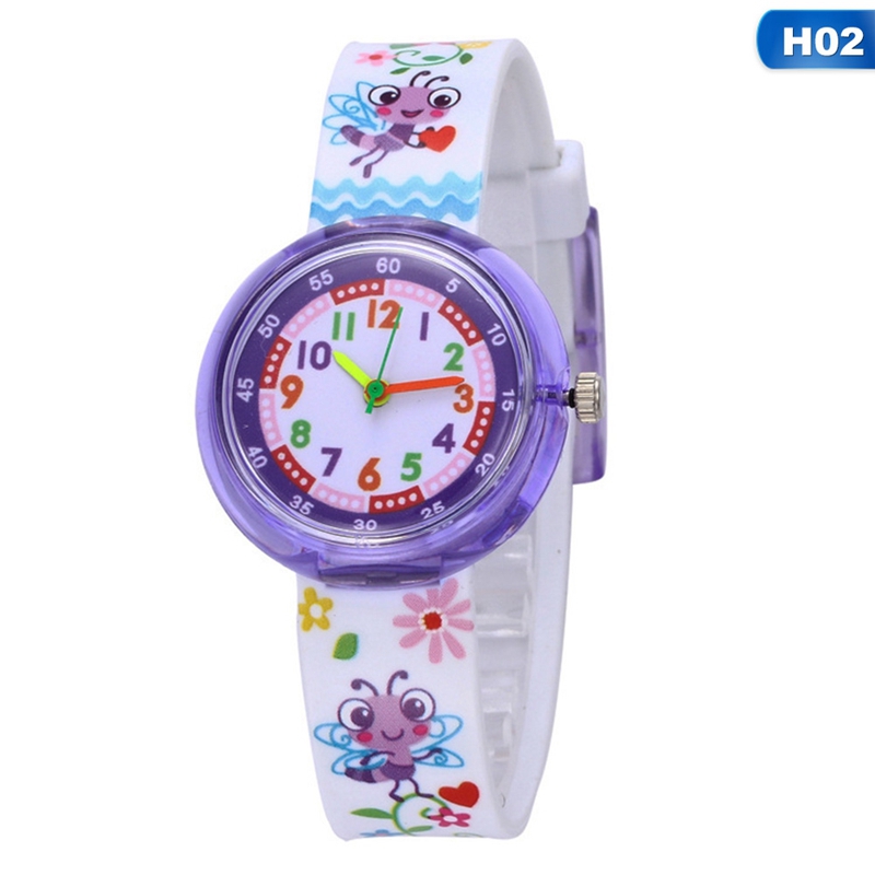 Đồng hồ mặt hình ngựa một sừng dễ thương cho bé gái | BigBuy360 - bigbuy360.vn