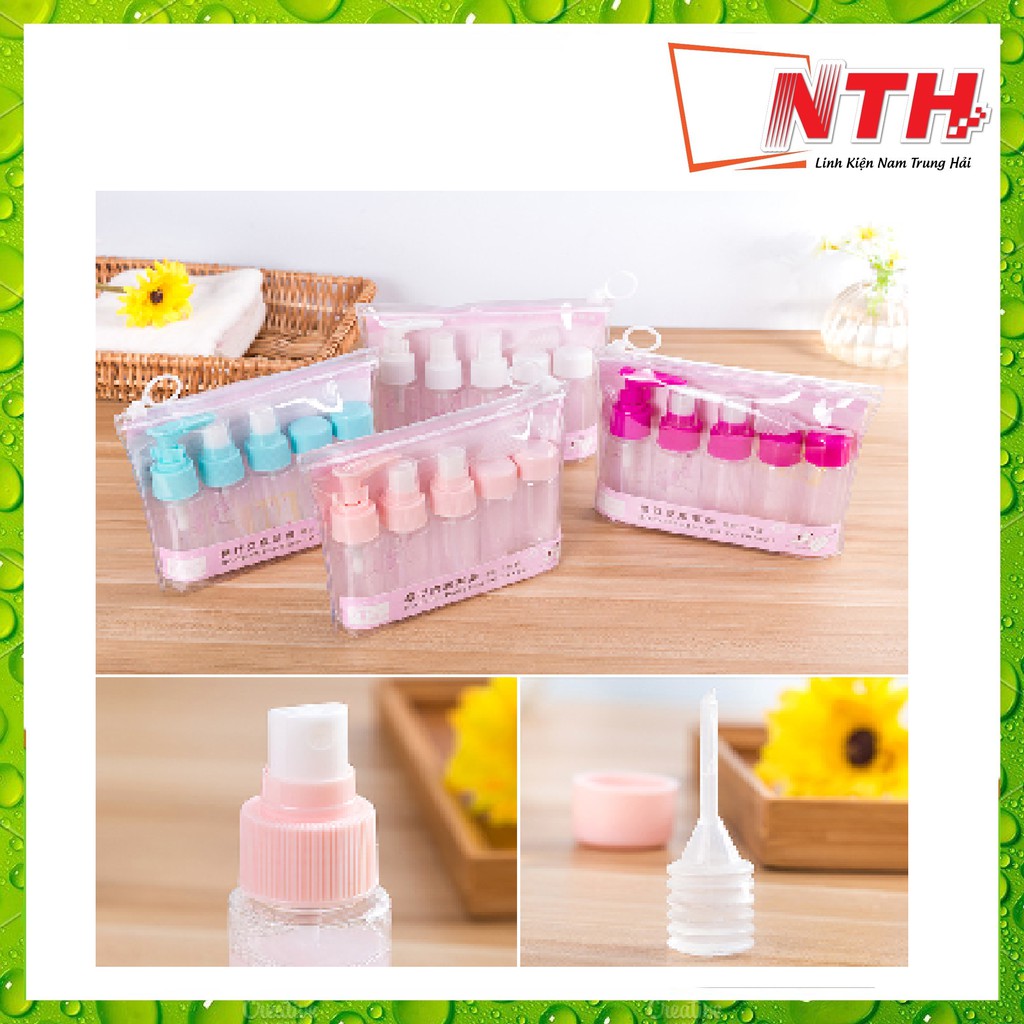 DỤNG CỤ CHIẾT MỸ PHẨM 5 MÓN