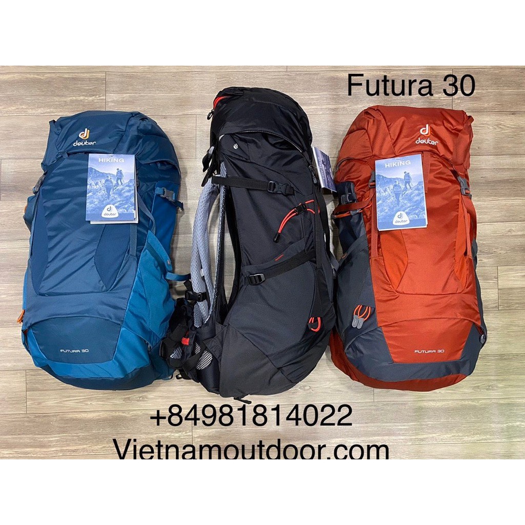 Balo Deuter Futura 30 Sở hữu thiết kế đơn giản tiện dụng