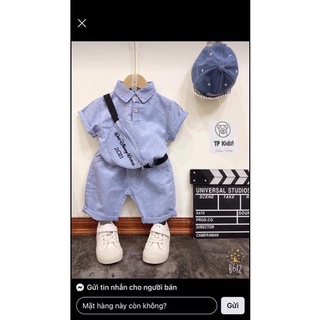 Sale sét 3 món y hình - chất thun cotton cao cấp