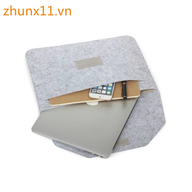 【✨Hot Sale✨】For Macbook/iPad Pro 15.4 inch Air 13.3/11.6 inch Simple Solid Color Laptop Notebook Storage Bag