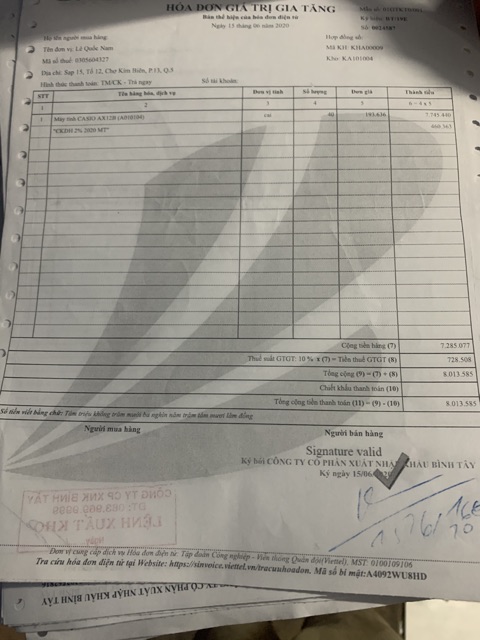 Máy Tính Casio AX12B