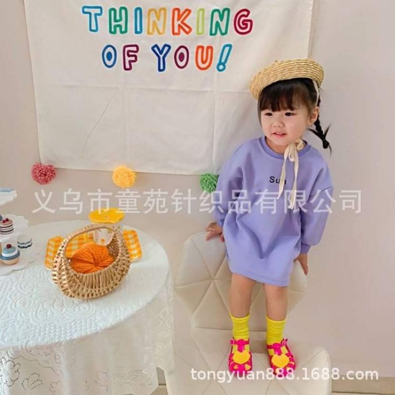 Nón cói củ tỏi cho bé chụp hình phong cách vintage