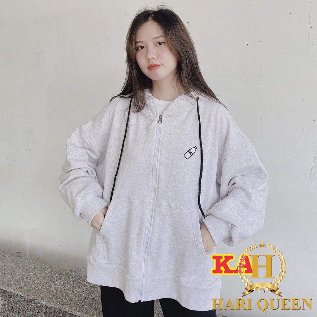 Áo khoác nỉ in chai nước DTR0620