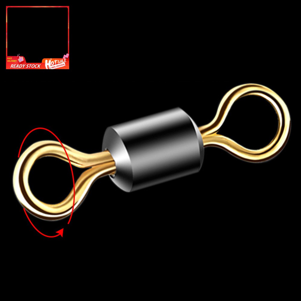 Set 50 Khuyên Nối Câu Cá Hình Số 8 Bằng Thép Không Gỉ