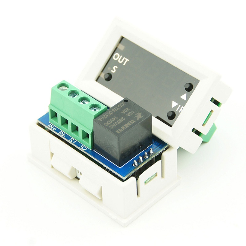 Mô Đun Rơ Le Điều Chỉnh Nhiệt Độ DC12V Có Màn Hình LED Hiển Thị