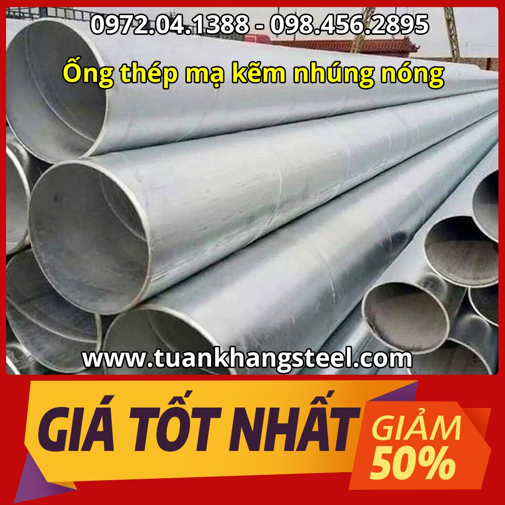 Ống thép mạ kẽm nhập khẩu phi 27 1 cây 1 m