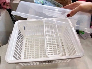 Giá úp bát có nắp Inomata Nhật