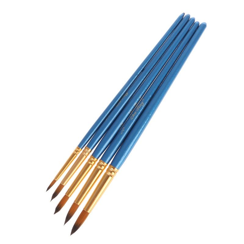 BỘ 5 CỌ ĐẦU TRÒN nhọn xanh các cỡ