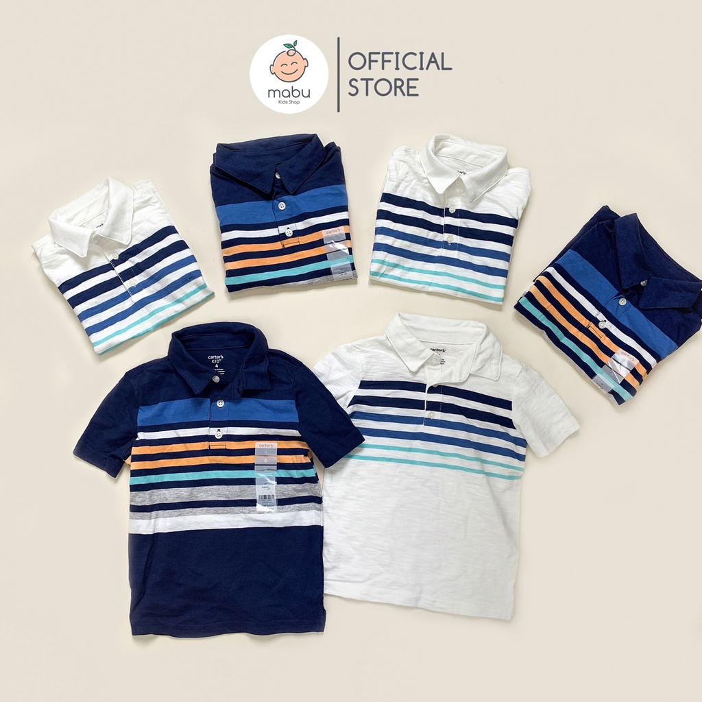 Áo polo cổ bẻ Carter cho bé trai