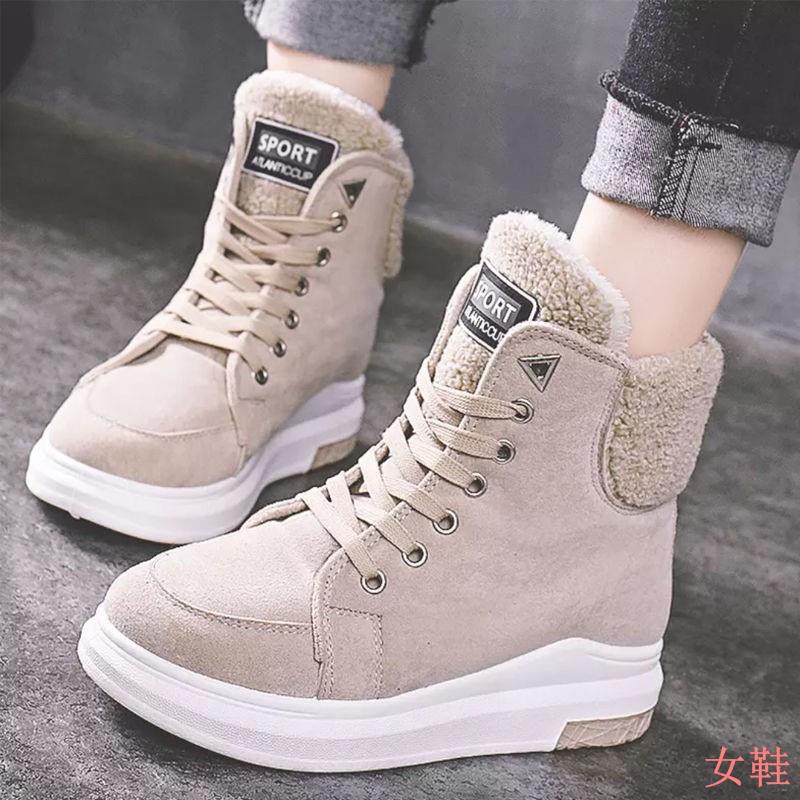 Giày Bốt Martin Lót Nhung Ấm Áp Thời Trang Mùa Đông | BigBuy360 - bigbuy360.vn