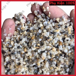 [Sạn] Sỏi Muối Tiêu Viên Nhỏ Trang Trí Bể Cá, Chậu Cây - 1Kg