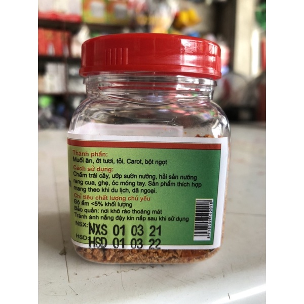 muối tây ninh đặc biệt hũ 100g