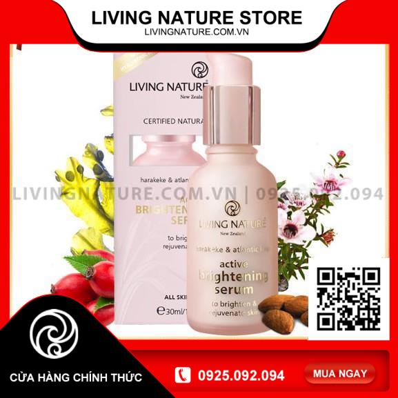 [Official Store] Serum dưỡng sáng da Living Nature Active Brightening Serum 30ml