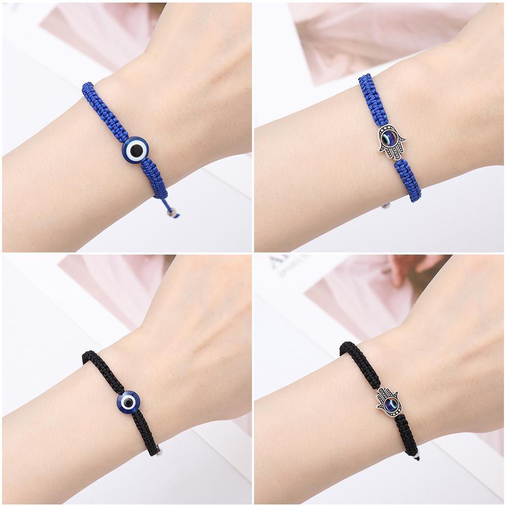 Vòng Tay Chuỗi Hạt May Mắn Có Thể Điều Chỉnh Dành Cho Cặp Đôi