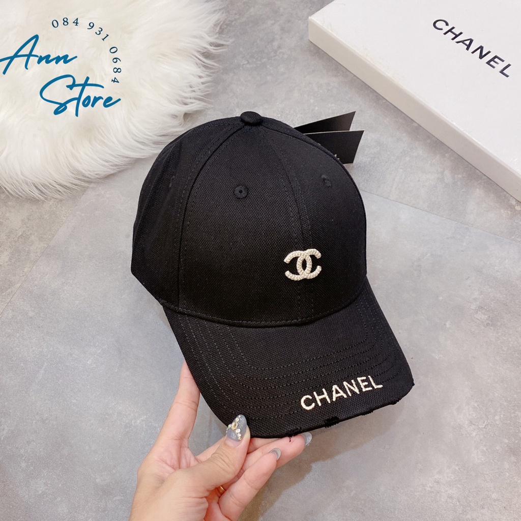 NEWMũ lưỡi trai Chanel cao cấp, Hàng Loại 1 Full Tag, Phom mũ chuẩn đẹp, bảng màu trẻ trung, ảnh thật 100%
