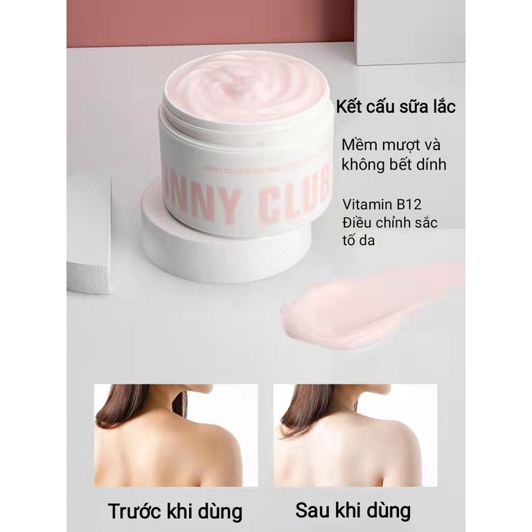 Lotion Dưỡng Ẩm Làm Trắng Da Unny Body 220g