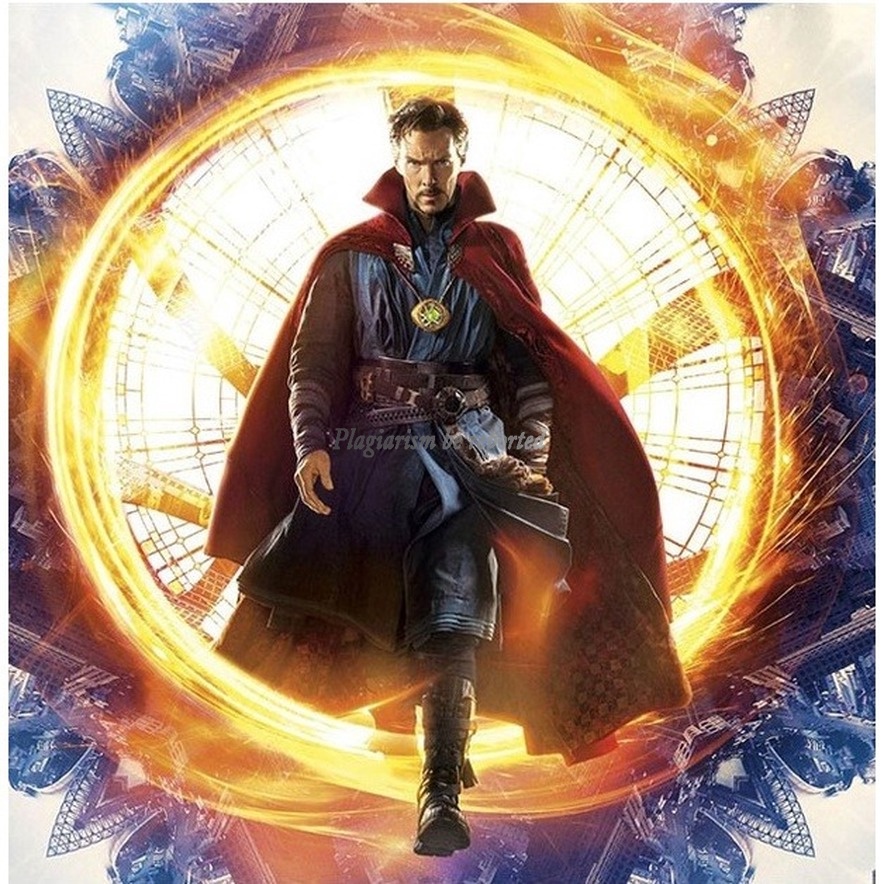 Dr. Strange 2 Cosplay Bộ Áo Choàng Kèm Tóc Giả Doctor Strange In the Multiverse of Madness
