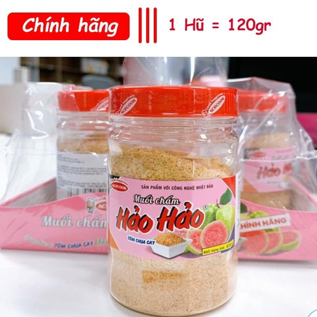 Muối Chấm Hảo Hảo Chua Cay Acecook Lọ 120g