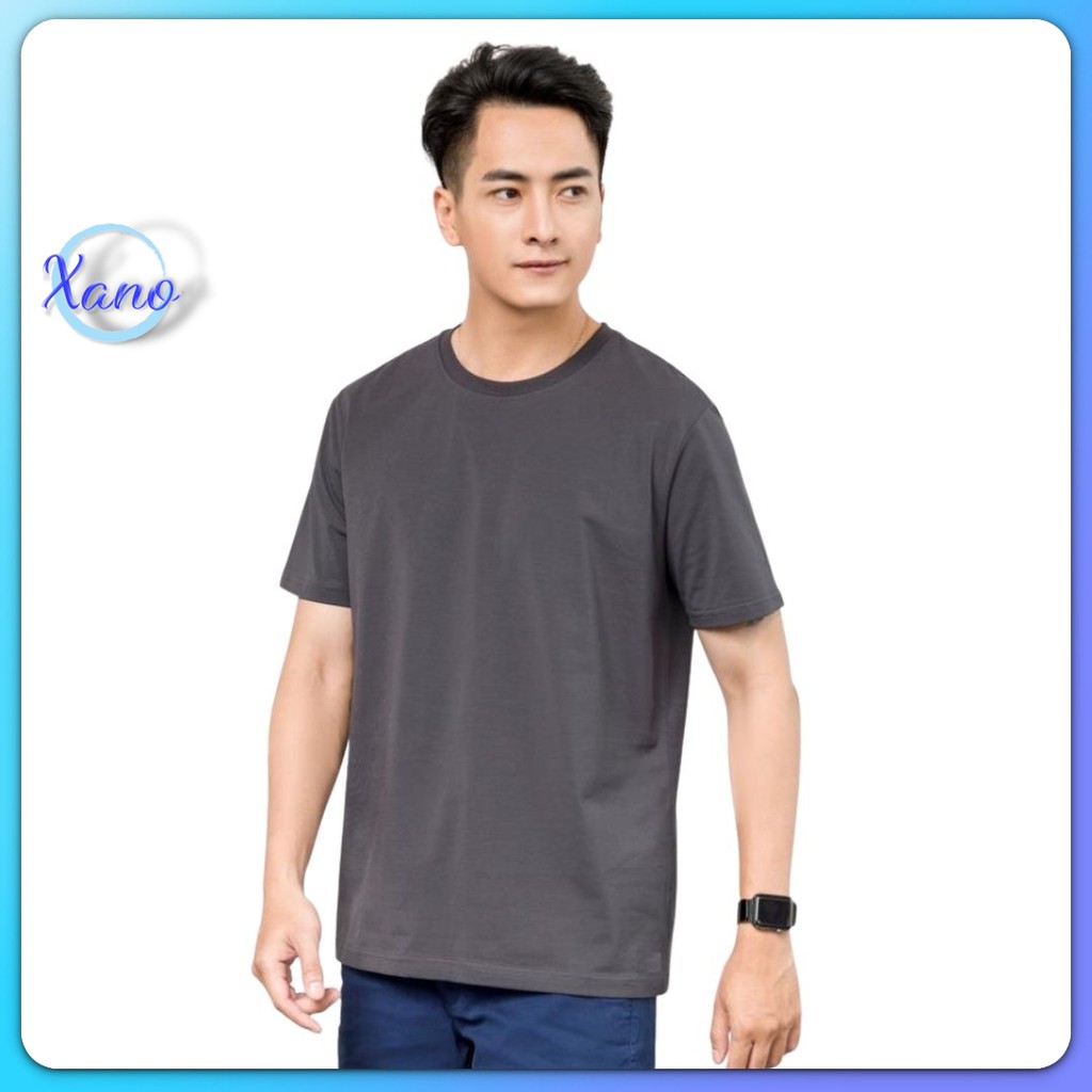 Áo Thun Tay Lỡ Form Rộng Thời Trang A01-014 Tee Basic Unisex Trơn Cotton Vải Mát Lạnh Giá Rẻ Xano | BigBuy360 - bigbuy360.vn