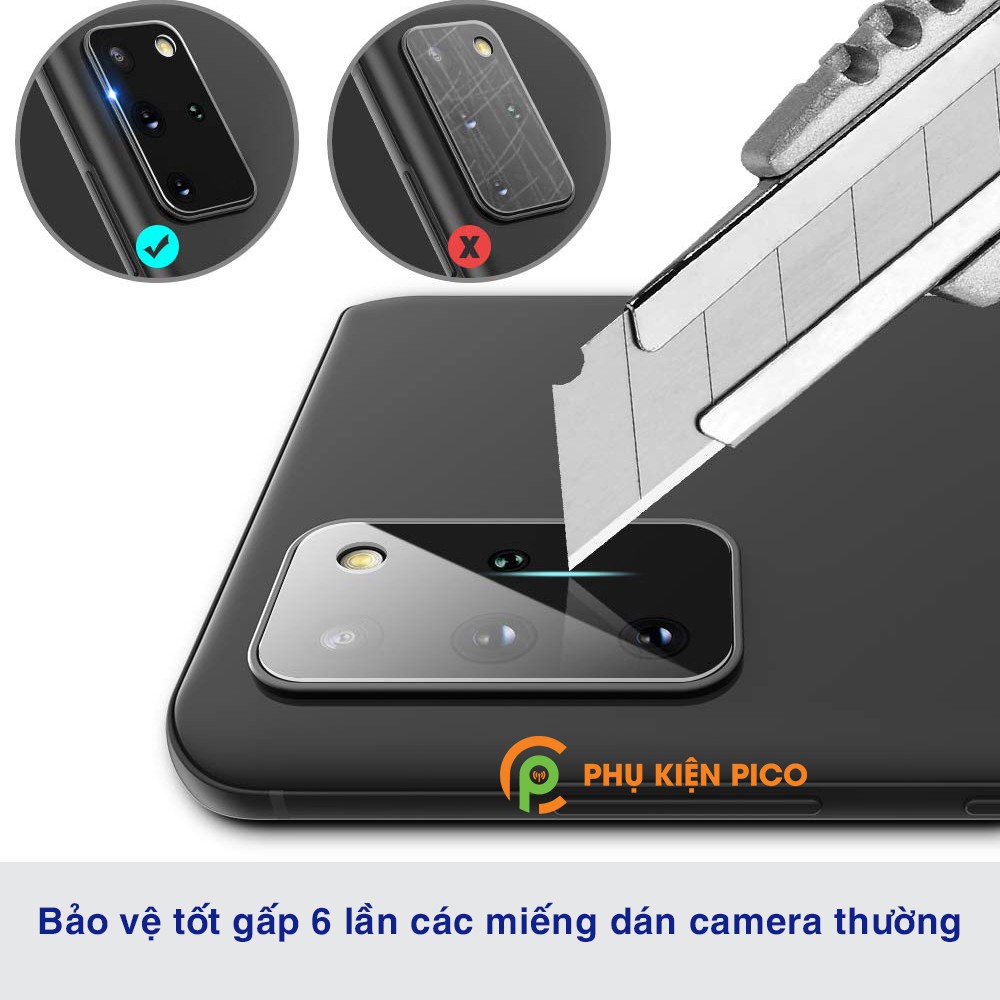 Cường lực camera Samsung S20 Plus độ cứng 9H trong suốt - Dán camera Samsung Galaxy S20 Plus