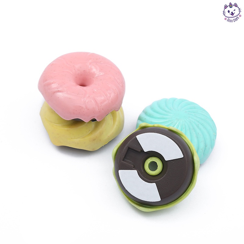 Combo 4 bánh khử mùi vệ sinh cho mèo hình bánh Donuts - Thơm phòng và lưu hương