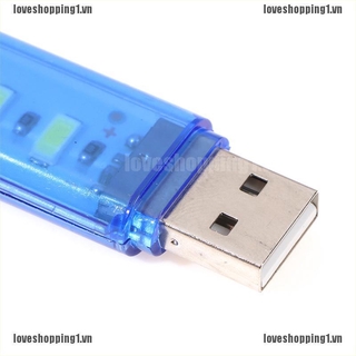Đèn Đọc Sách 3 Bóng LED USB Mini