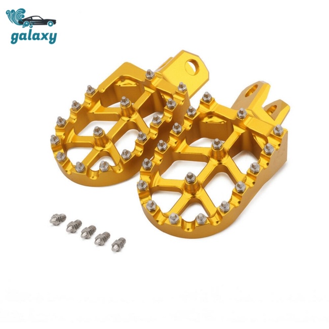 Galaxy 1 Cặp Bàn Đạp Để Chân Bằng Hợp Kim Nhôm Cho Xe Mô Tô Địa Hình Rmz125 Rmz250 Rmx250 Drz400