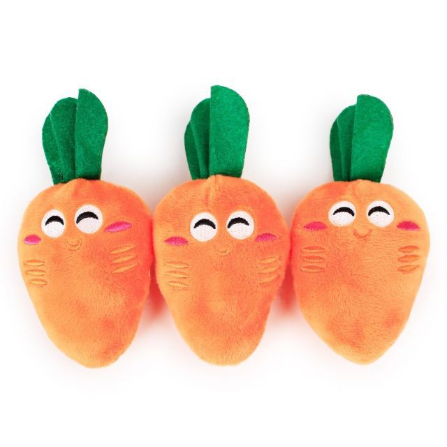Thú nhồi bông hình cà rốt có còi kêu