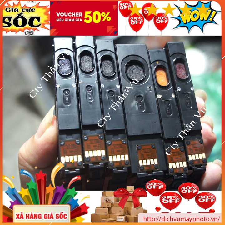 Bộ thỏi mực hãng mã 380 381 cho Canon TS và Canon MG 6230 6130 hàng chuẩn bền đẹp chất lượng Kholinhkienmayin