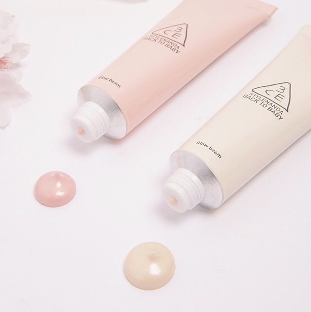 Kem làm sáng da 3CE Back To Baby Glow Beam | BigBuy360 - bigbuy360.vn