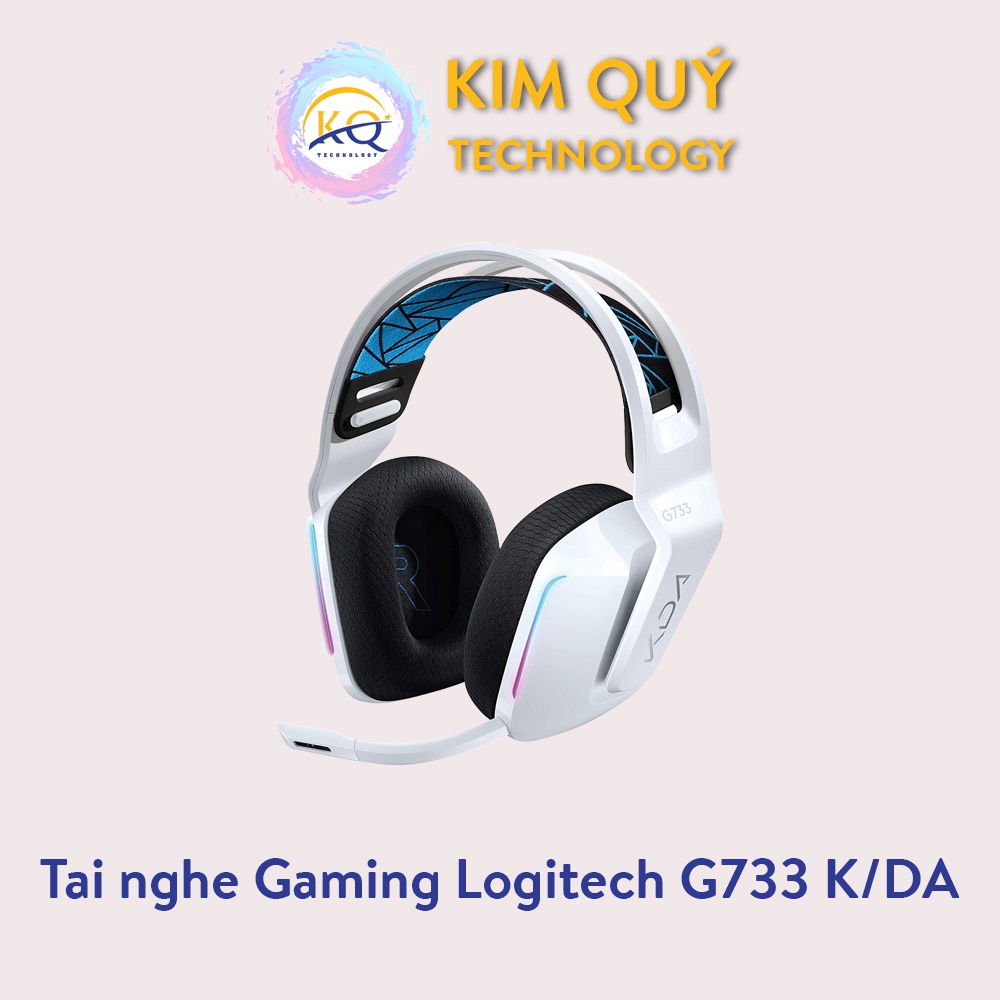 Tai nghe gaming Logitech G733 KDA Lightspeed Wireless