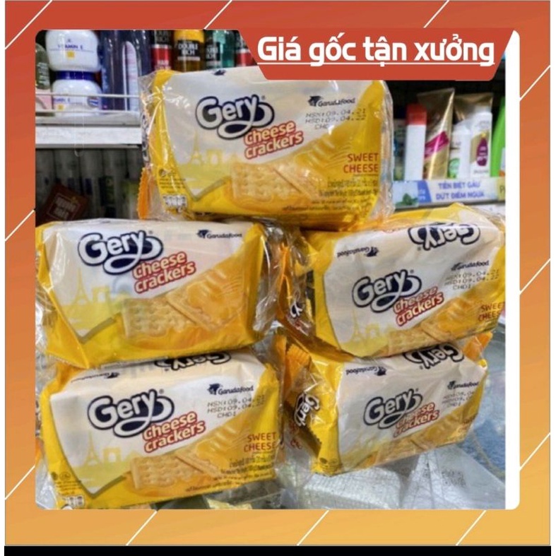 Bánh Quy Phô Mai Gery Cheese Crackers 100g , 200g, 300g