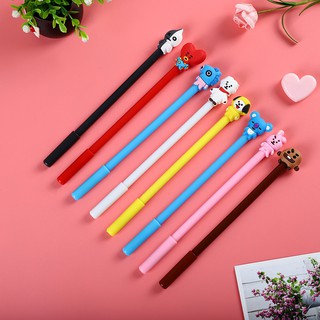 Set 8 Bút bi BTS anime BT21