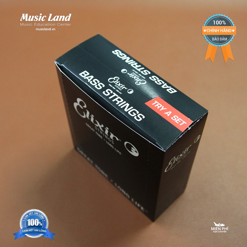 Dây Đàn Guitar Bass Điện Elixir 14202 – Chính Hãng