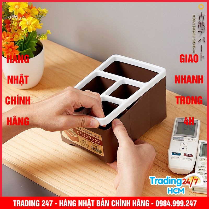 [Giao hàng HCM - 4h ] Khay đựng điều khiển, điện thoại hình chữ nhật Nội địa Nhật Bản