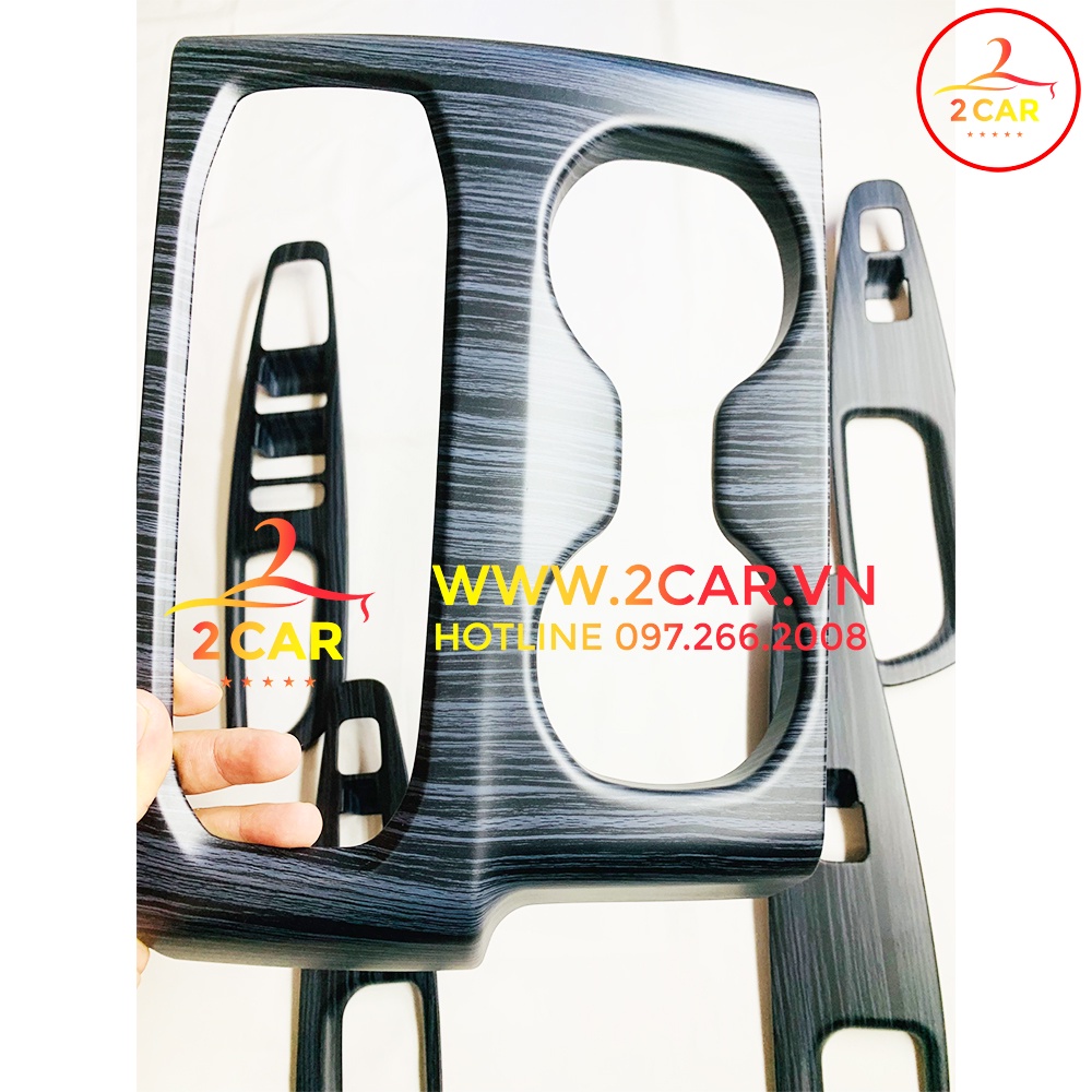 Ốp nội thất Huyndai Santafe 2019-2021 vân đá cao cấp, Ốp trang trí nội thất Santafe vân đá