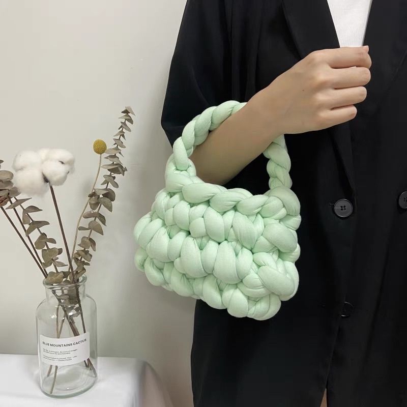BLOOM SHOULDER BAG - TÚI LEN BÔNG