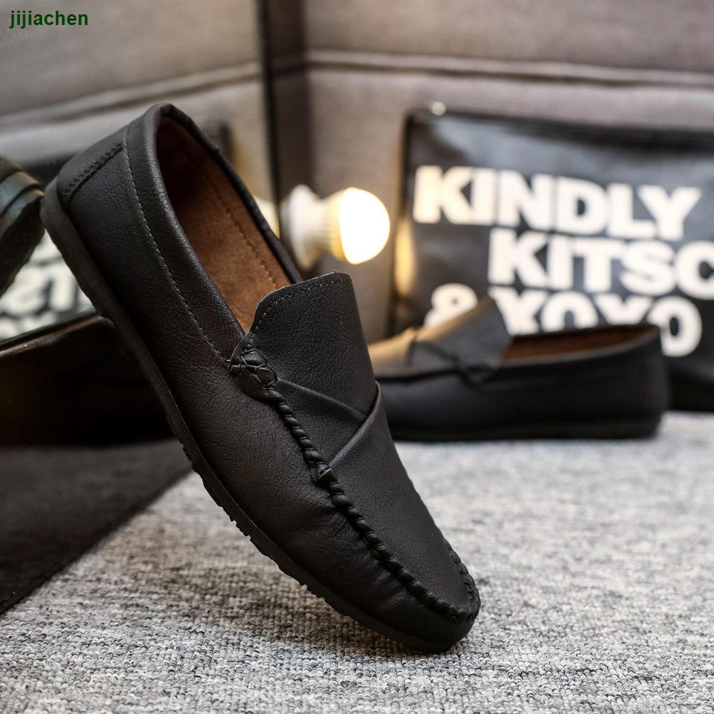 Giày lười da phong cách Anh Quốc thời trang mùa xuân cho nam