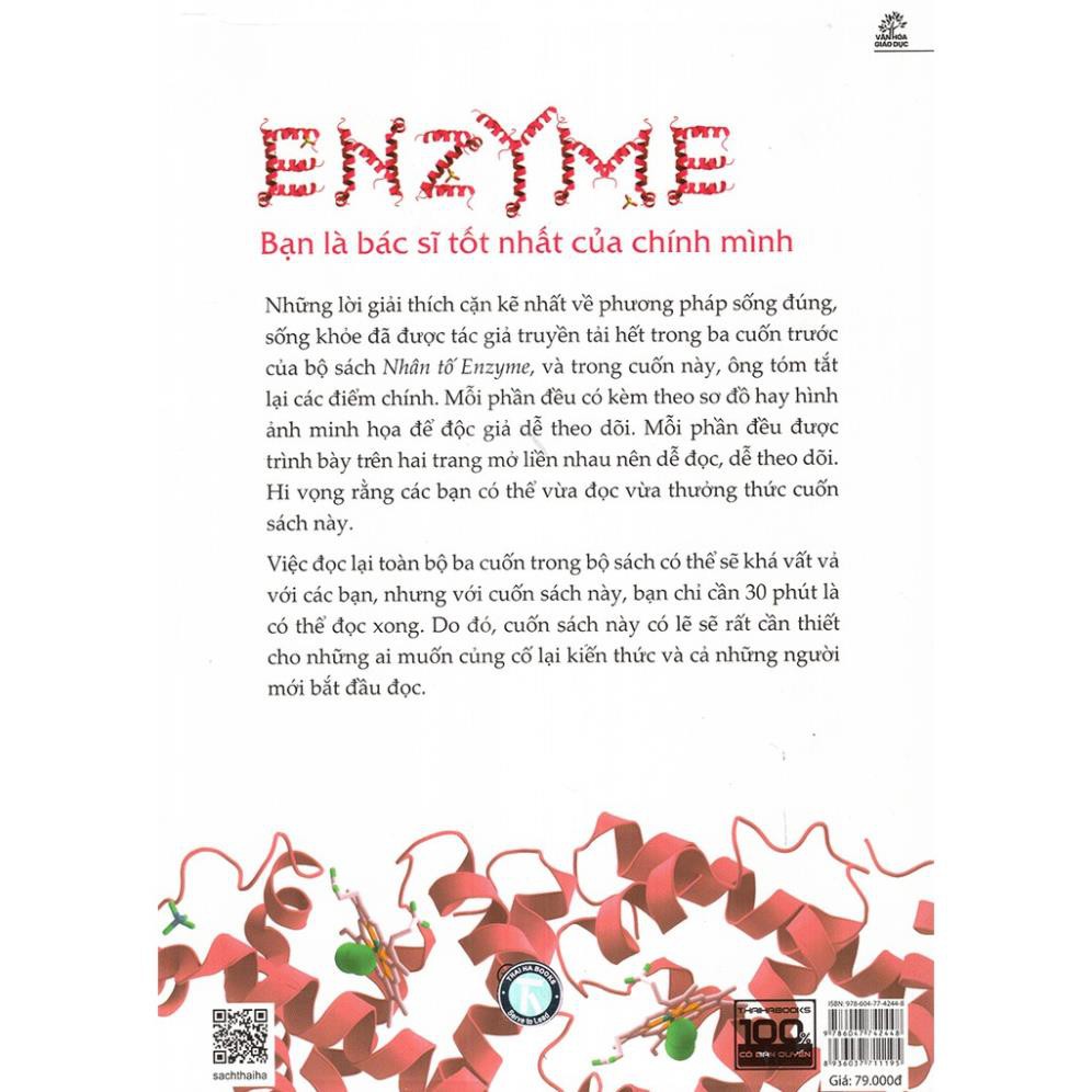 Sách Nhân tố Enzyme (4 quyển lẻ tùy chọn) [Thái Hà Books]