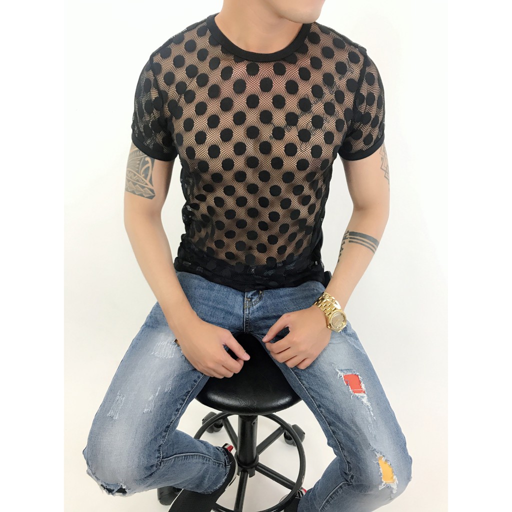 Áo lưới nam ngắn tay AL33