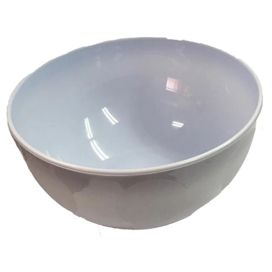 Daiso Thau Trộn Salad Salad Bowl 21.5Cm Right Blue