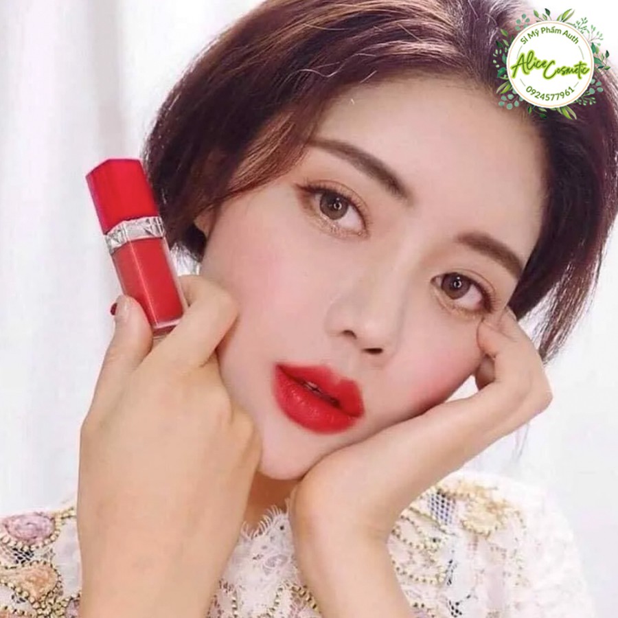 [ HÀNG AUTH GIÁ SỈ ] Son Kem Dior Rouge Dior Ultra Care Liquid 846 Poppy giá sỉV