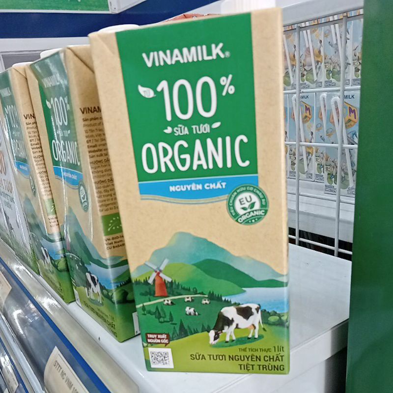 Sữa Tươi Organic Vinamilk 1 Lít