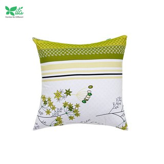 Vỏ gối tựa ghế, áo gối tựa ghế cottton hoa Hometex